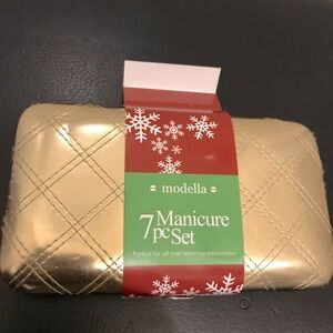 Modella 7 piece Manicure Set with Case